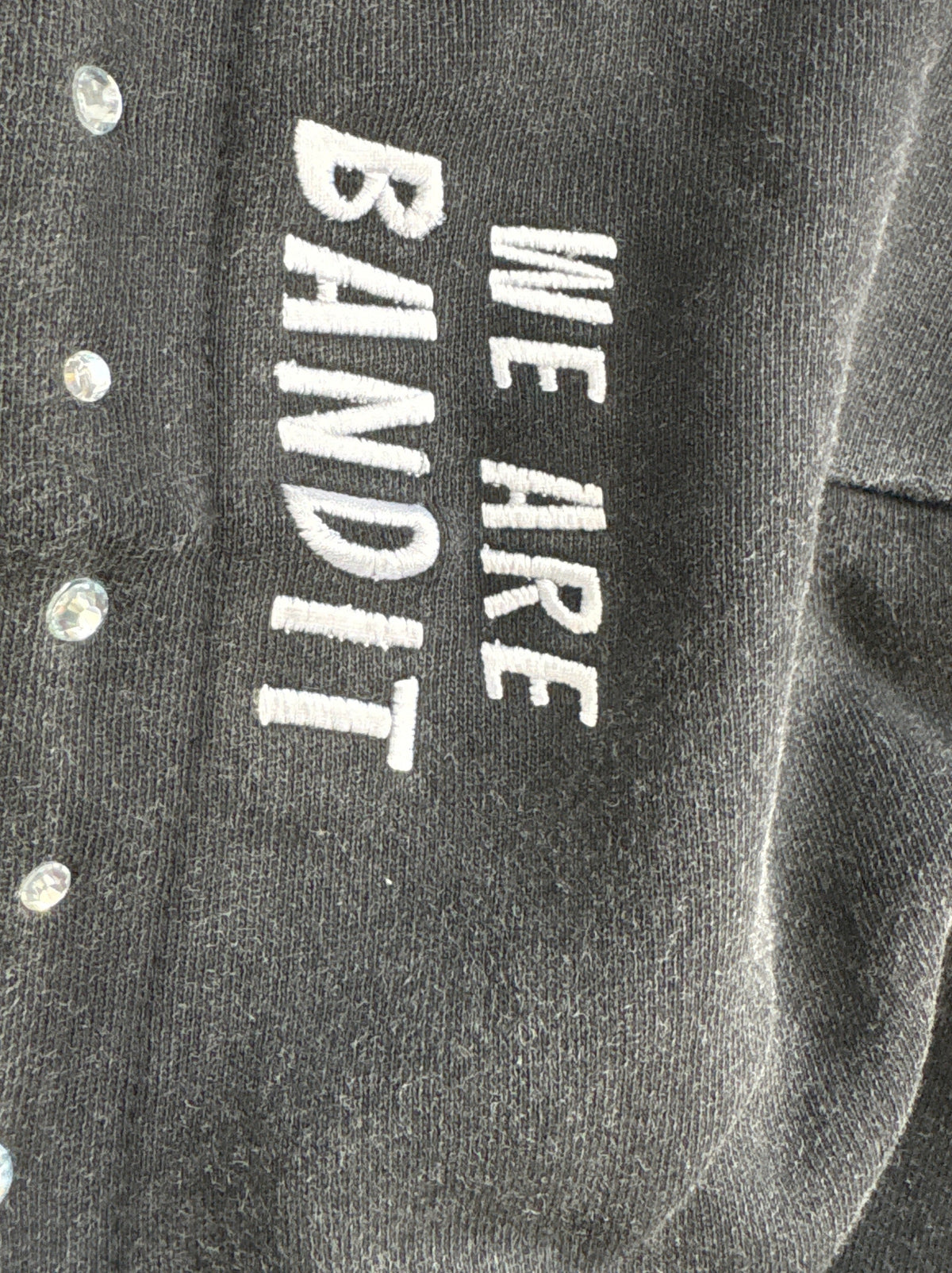Cartoon black hoodie