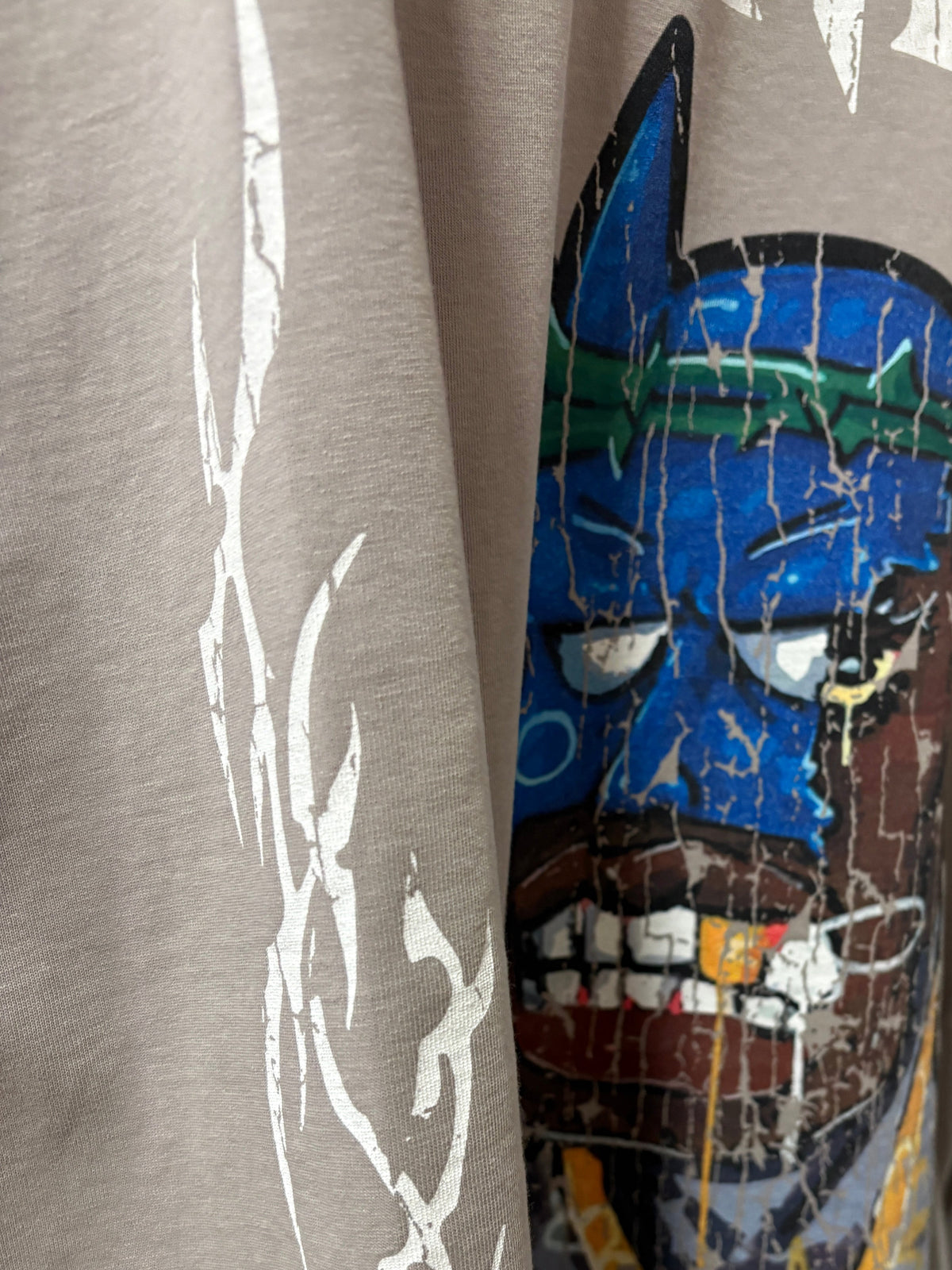 mask men long t-shirt