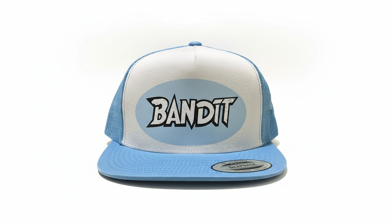 skyblue crosses hat